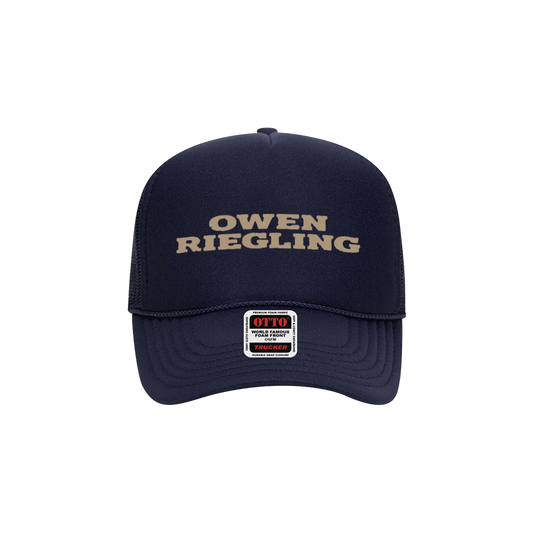 Navy Logo Trucker Hat